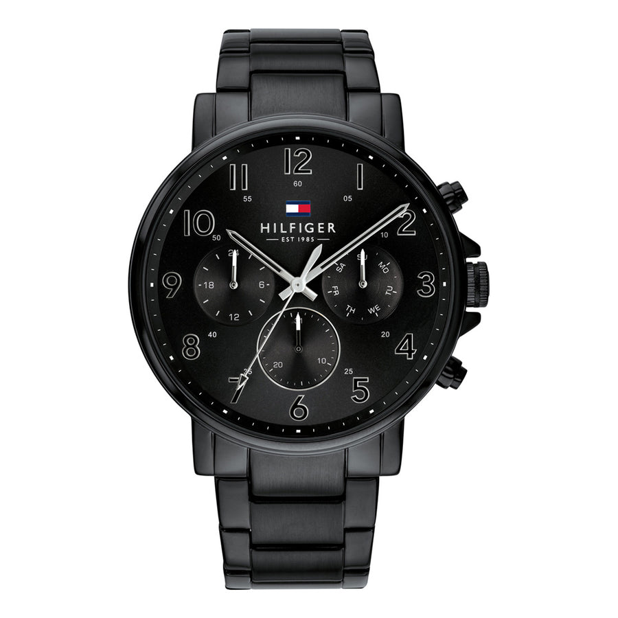 TOMMY HILFIGER 1710383 Multifunktionsuhr mit Quarzwerk für Herren