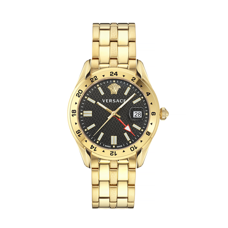 VERSACE Greca Time VE7C00723 Orologio GMT da uomo