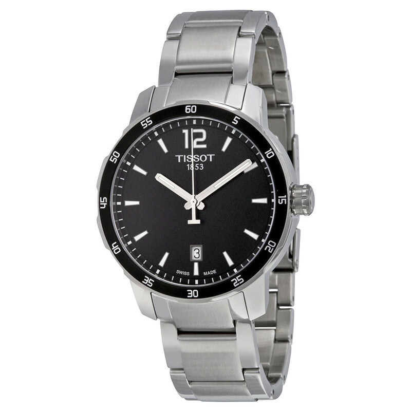 TISSOT Quickster Quadrante Nero T095.410.11.057.00 Orologio Uomo