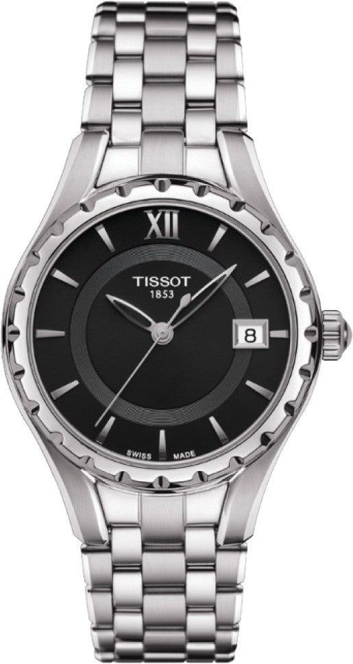 TISSOT T Trend T12 Quadrante Nero Band T072.210.11.058.00 Orologio Donna