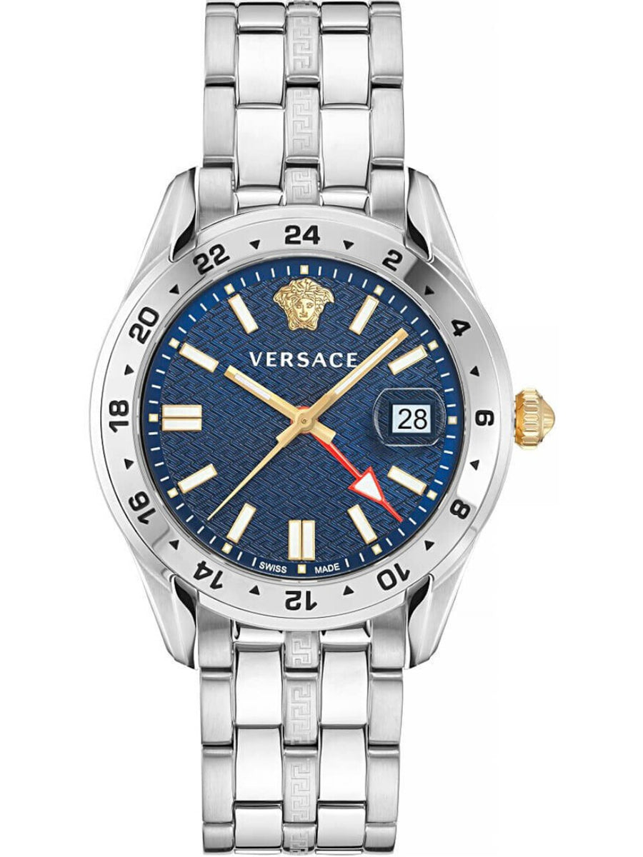 VERSACE Greca Time VE7C00523 Orologio GMT da uomo